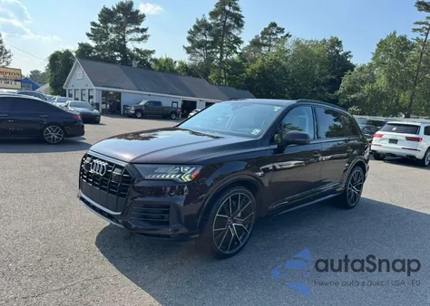 2021 Audi Q7 Prestige из США, поврежденный, VIN WA1VXAF77MD013199